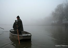 Výlov rybníka Bošilec - listopad 2005